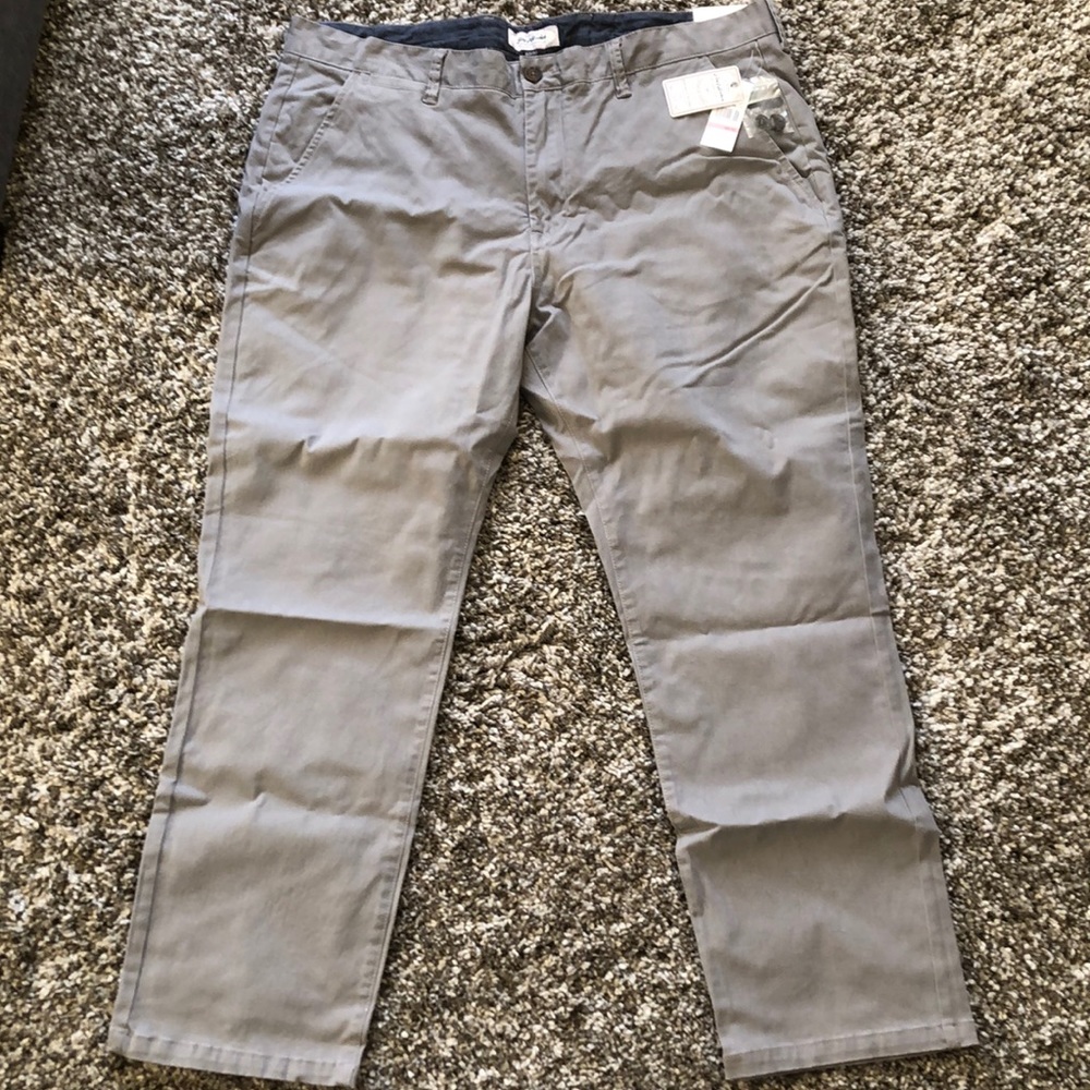 Light grey khaki pants